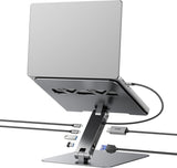 BENFEI Soporte para portátil con estación de acoplamiento USB C 6en...