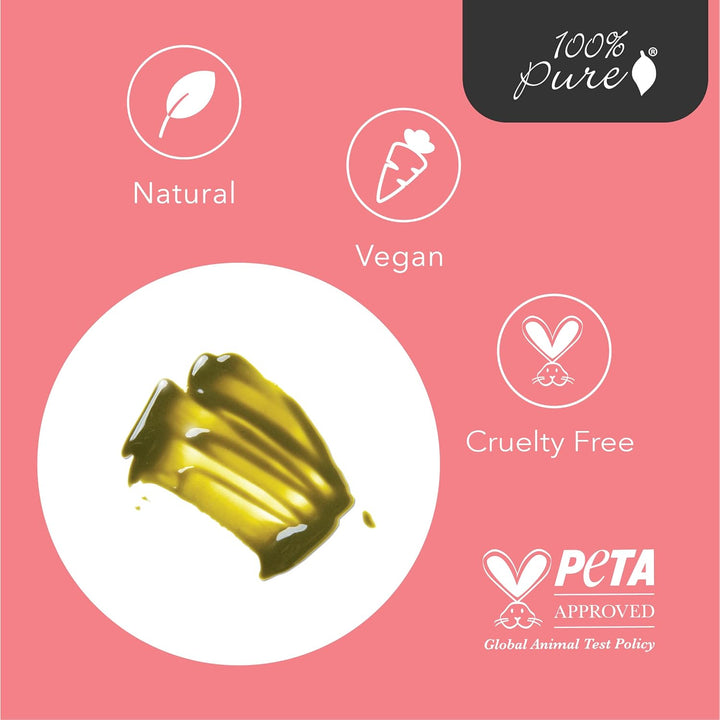 100% PURE Máscara facial de desintoxicación profunda de árbol de té...