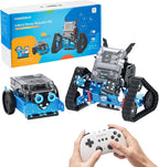 Makeblock mBot2 Rover Emo Robot Programación para niños, kit de robótica interactiva de aprendizaje y juego al aire libre, codificación de control remoto para niños de 8 a 12 años en adelante