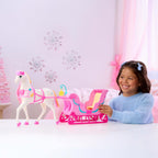 Barbie en el Cascanueces Tierra de Dulces Caballo y Trineo