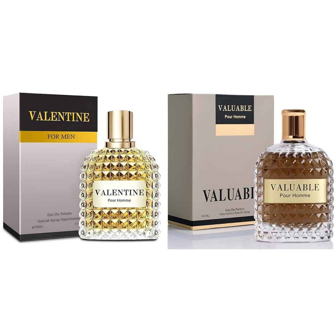 A CENTER Valentin&amp;Valuable - Juego de regalo de colonia para ho...