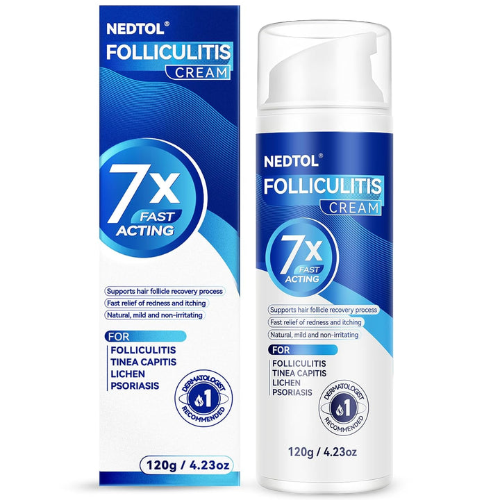 Nedtol Crema para el Tratamiento de la Foliculitis, Ungüento Antiba...