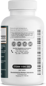 Bronson Biotina 10,000mcg, Mejora la salud del cabello, la piel y l...