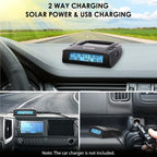 Sistema Tymate de monitoreo de presión de neumáticos para RV - Sistema de monitor de presión de neumáticos M7-3 TPMS (0-87 PSI) con cargador solar, TPMS para RV con 4 sensores y 5 modos de alarma