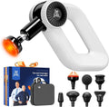 BOB AND BRAD Pistola de masaje D6 Pro Plus con calor, percusión de tejido profundo de 0.630 in, pistola muscular profesional elegible para atletas, masajeador HSA con fuerza de bloqueo de 85 libras para aliviar el dolor de espalda