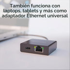 NETGEAR Adaptador USB-C a Ethernet de Nighthawk (USB2ETH) – Conectividad LAN Gigabit rápida para tu hotspot móvil Nighthawk M6 Pro o M6
