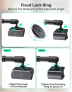 Soporte de pared para llave Elgato para aire y cámara, metal resistente