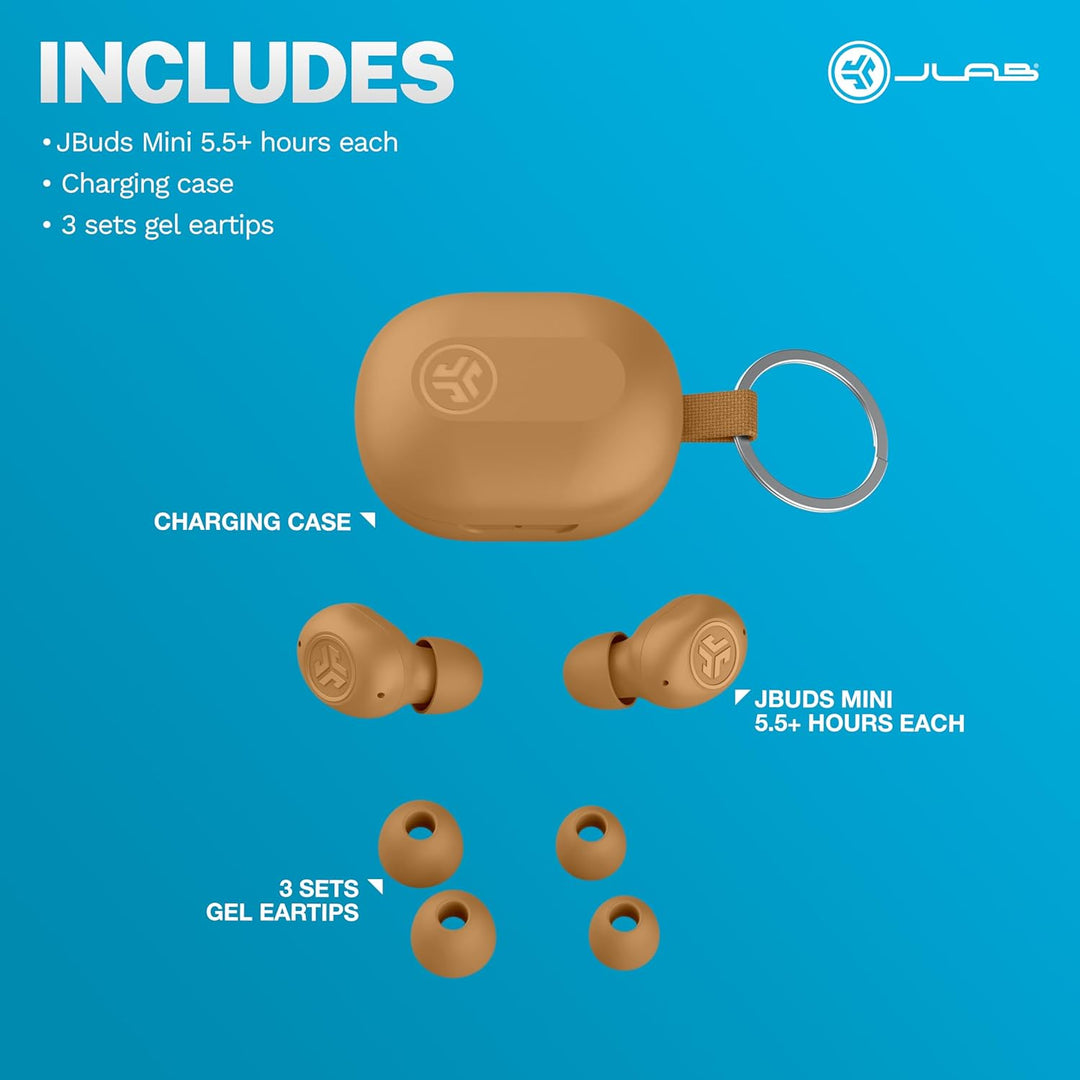JLab JBuds Mini Tones True Auriculares Inalámbricos Bluetooth + Est...