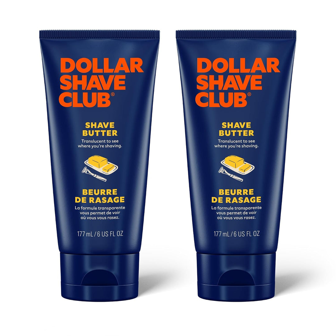 Dollar Shave Club | Shave Butter 6 onzas (paquete de 2) | Crema de...
