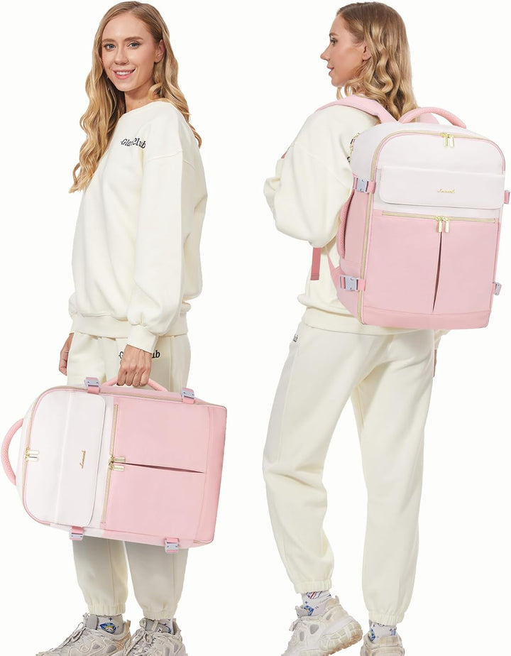 LOVEVOOK - Mochila de mano, mochila de viaje de 40L para mujer con...