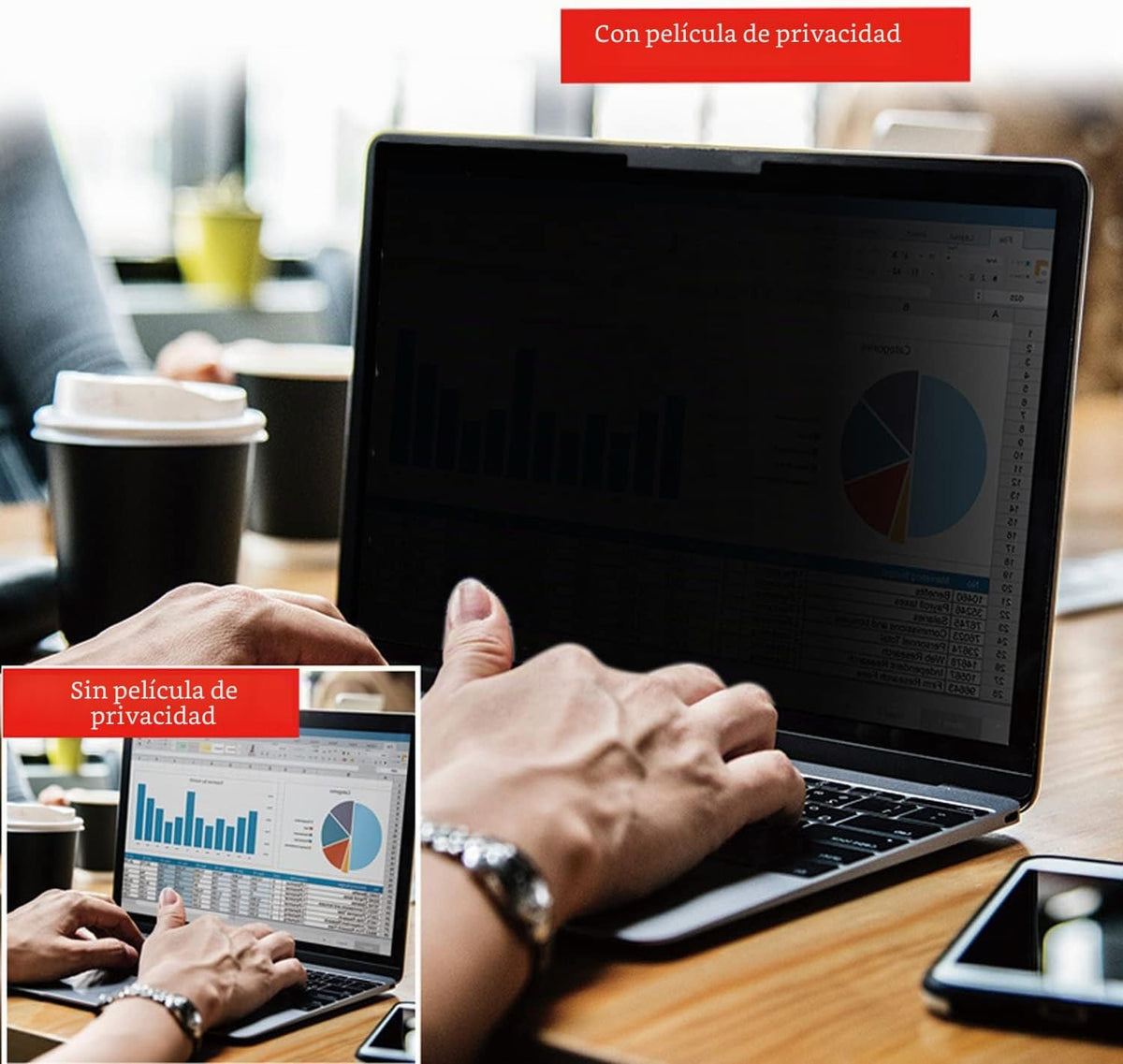 FYDIKHN Protector de pantalla de privacidad diseñado para Lenovo Th...