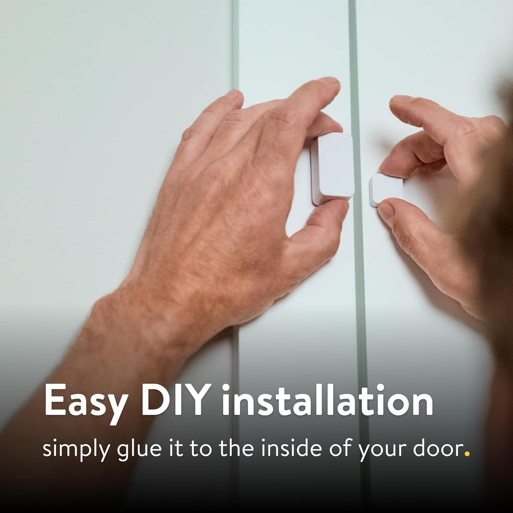 Nuki Sensor de puerta, para cerradura inteligente Nuki, notificaciones remotas (puerta abierta, cerrada), Bluetooth, accesorio para cerradura electrónica de puerta, hogar inteligente, blanco
