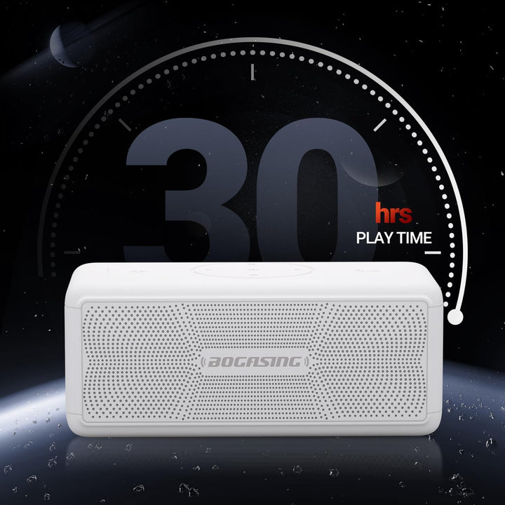 BOGASING Altavoces Bluetooth, altavoz inalámbrico portátil M5 con s...