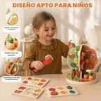Joyreal Montessori Juguetes para niños de 3 a 5 años
