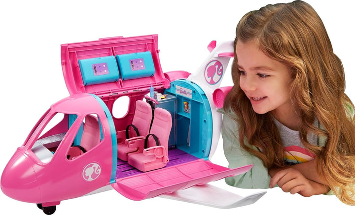 Barbie Juego de Dreamplane con más de 15 accesorios, incluyendo cac...