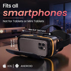 3D Auricular de Realidad Virtual para Niños + Control Remoto Android - para iPhone y teléfonos Android