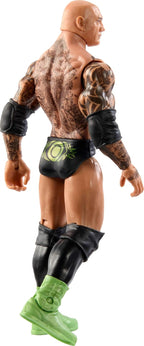 Mattel WWE Figura de acción de Batista, Serie Evento Principal #152 Figura coleccionable de 15 cm con 10 puntos de articulación y aspecto realista