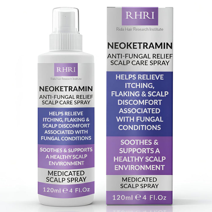 Neoketramin Spray antifúngico para el cuero cabelludo | Tratamiento...