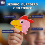 TOY Life Rompecabezas para niños de 2 a 4 años, rompecabezas de madera para niños pequeños de 1 a 3 años, 7 piezas de rompecabezas de dinosaurios de 2 años, rompecabezas para niños de 3 a 5 años