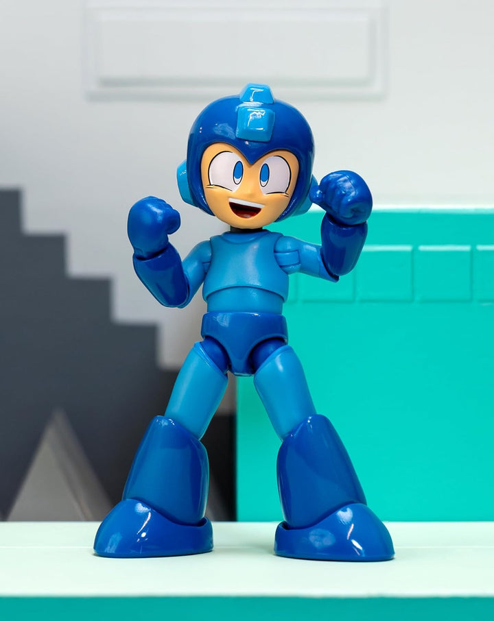 Jada Mega Man Wave 3 Figura de acción de Mega Man con figura de Neo...