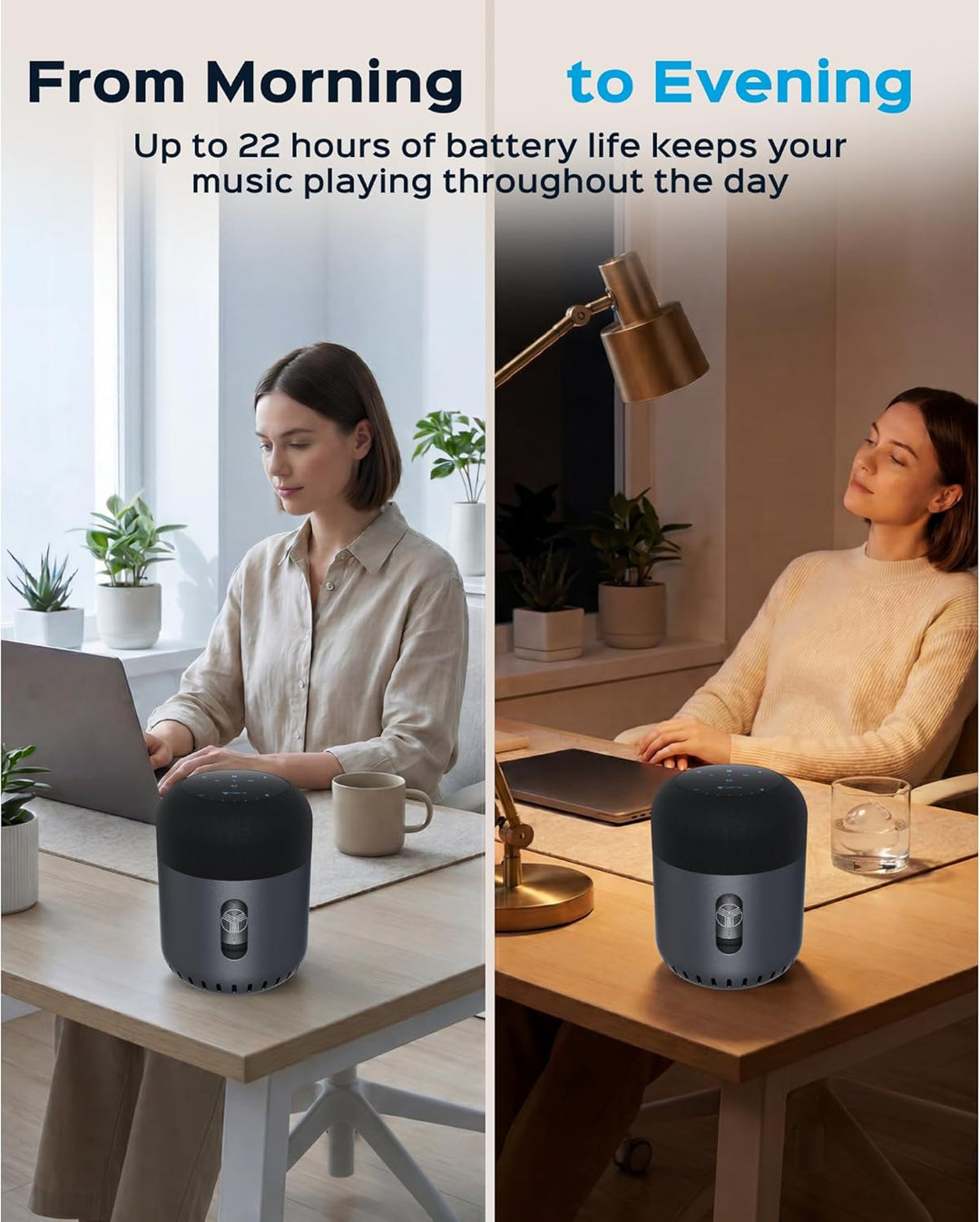 TREBLAB HD-360 Pro - Altavoz Bluetooth de ultra alta tecnología con...