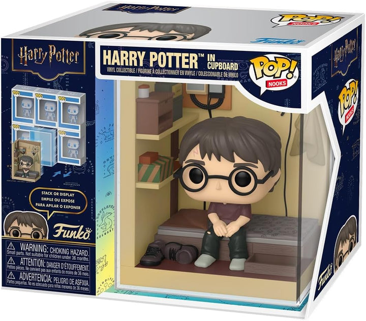 Funko Pop Nooks Harry Potter - Harry Potter en el armario