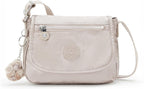 Kipling Sabian - Minibolsa bandolera estampada