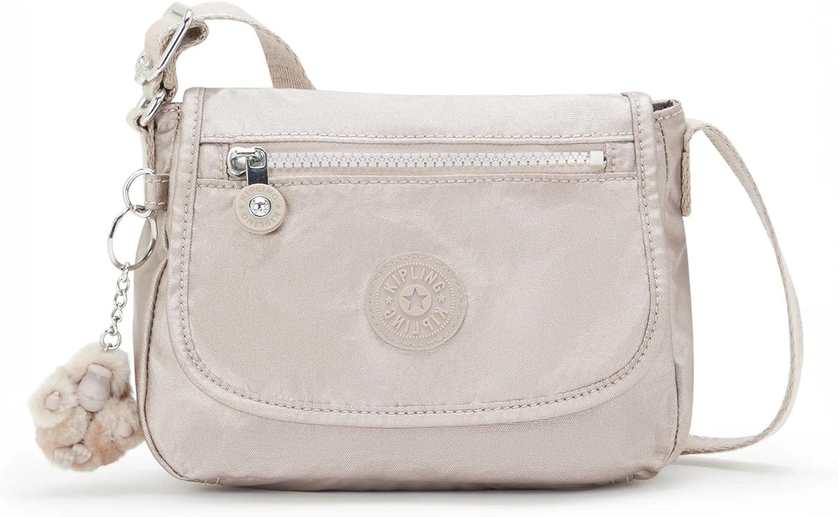Kipling Sabian - Minibolsa bandolera estampada