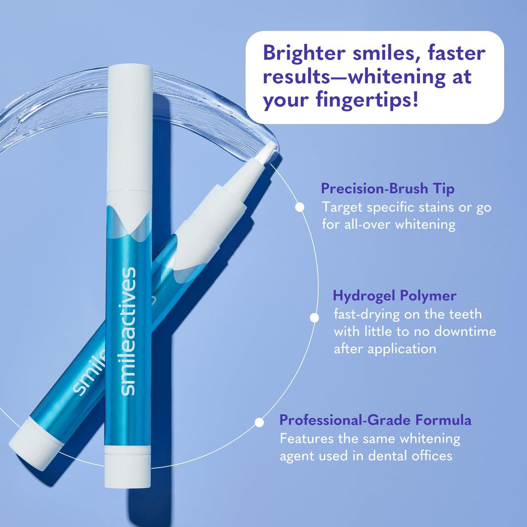 SmileActives Bolígrafo blanqueador de dientes para una sonrisa blan...