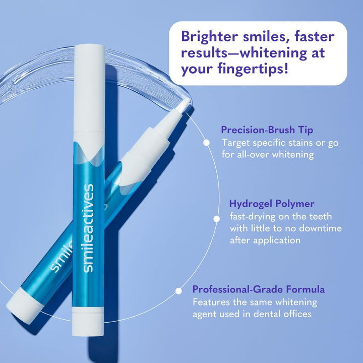 SmileActives Bolígrafo blanqueador de dientes para una sonrisa blan...