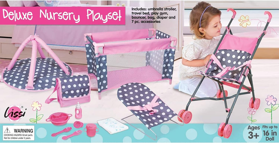 Lissi Juego de 5 piezas para muñecas de lujo con accesorios