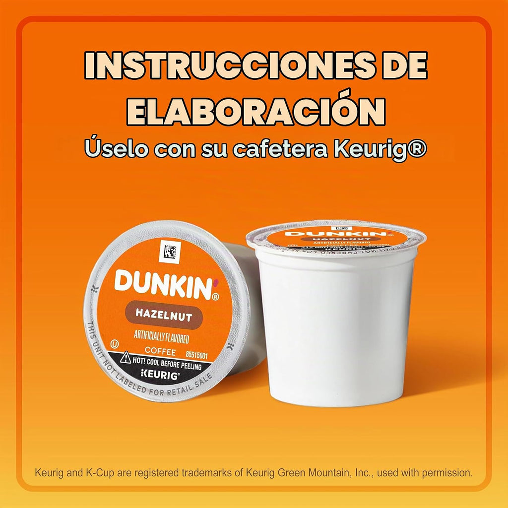 Cápsulas de café Dunkin' Donuts