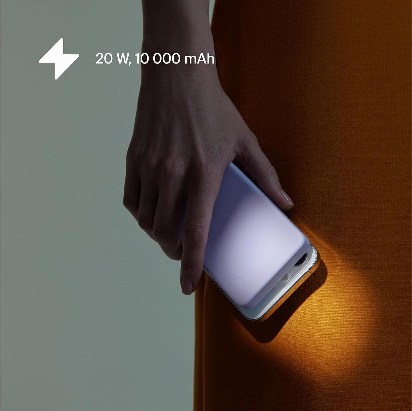 Clemm Banco de energía inalámbrico portátil de 10000 mAh, compatibl...