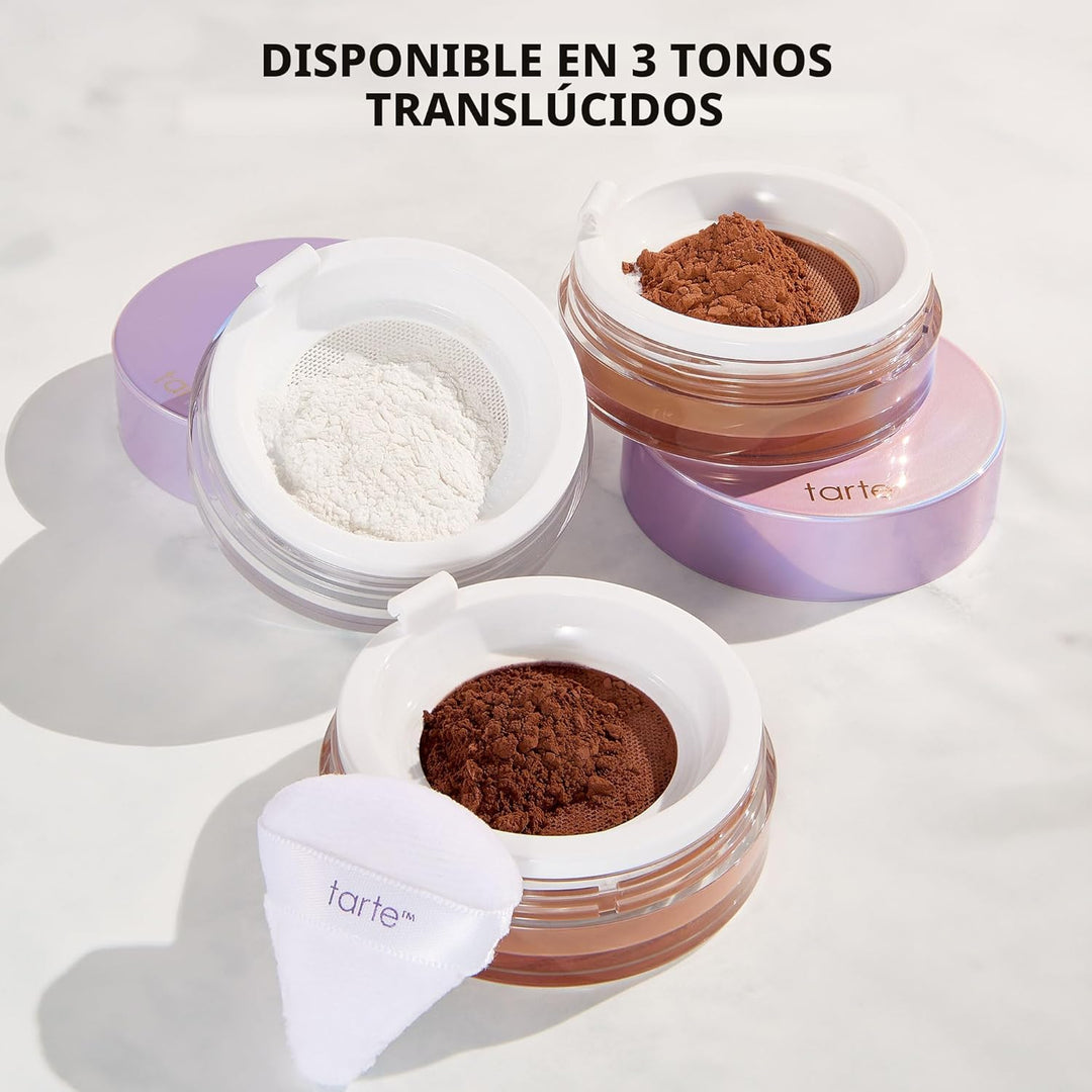 tarte Polvo fijador sin arrugas \u2013 Polvo facial presionado y su...
