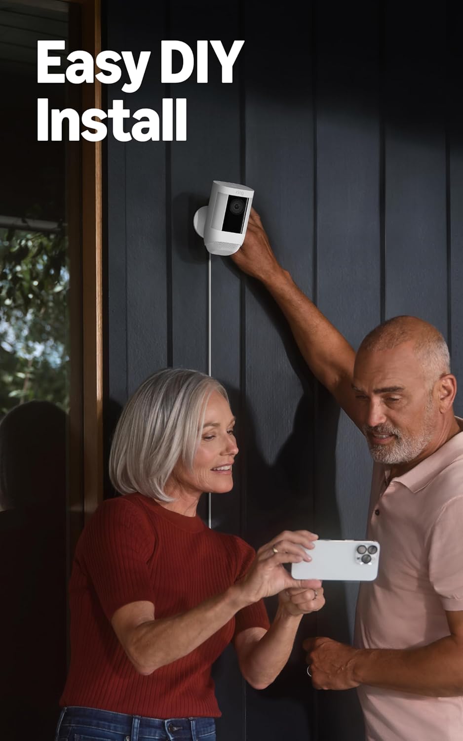 Ring Spotlight Cam Pro (Batería) | Detección de movimiento 3D, conv...