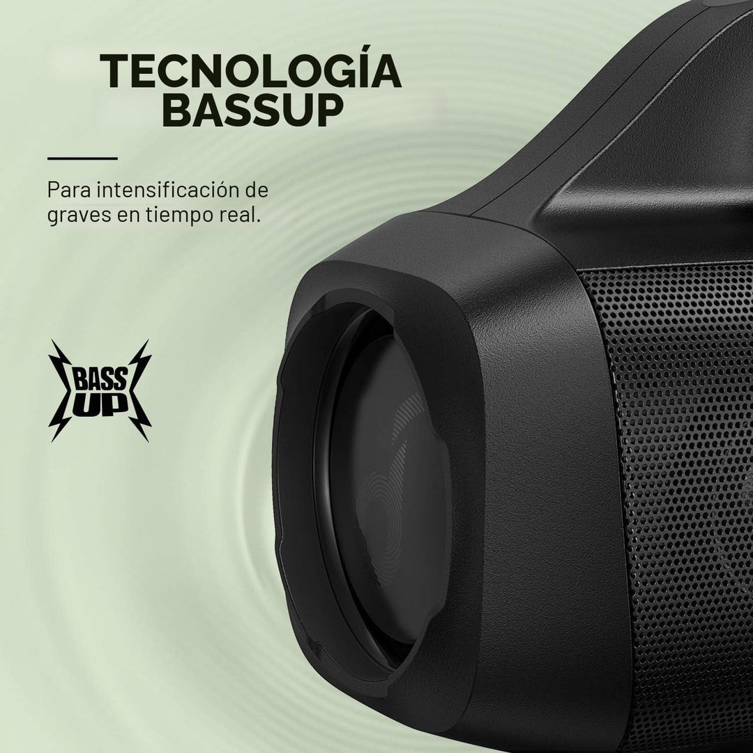 Soundcore Anker Motion Boom - Altavoz Bluetooth impermeable con con...