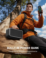 DINDIN Altavoz Bluetooth Portátil: 80W (Pico), 20H Tiempo de Reprod...