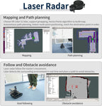 Kit de robot AI para Jetson Nano ROS programación tanque coche con navegación SLAM Lidar mapeo, transmisión de video, seguimiento inteligente, electrónica educativa robótica adultos (sin