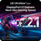 LG 27GX790B-B 27" Ultragear QHD (3440 x 1440) Monitor OLED para...