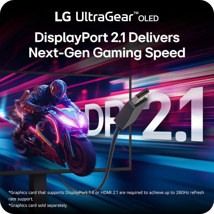 LG 27GX790B-B 27" Ultragear QHD (3440 x 1440) Monitor OLED para...