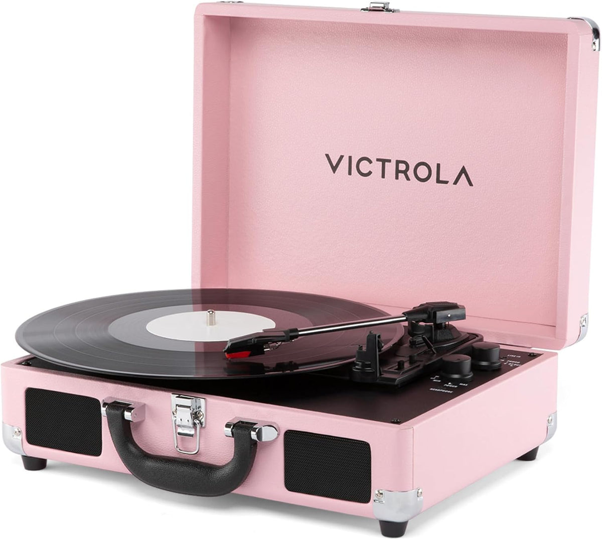 Victrola Journey II - Tocadiscos de maleta Bluetooth - Rosa