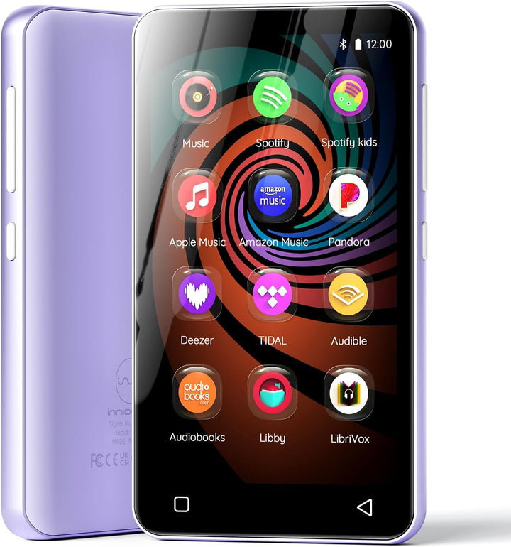 Reproductor de MP3 de 160 GB con Bluetooth y WiFi, reproductor de m...