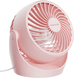 Gaiatop Ventilador de escritorio, ventilador eléctrico portátil de...