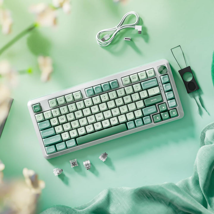 Redragon K681 Teclado mecánico inalámbrico, teclado de juego RGB mo...