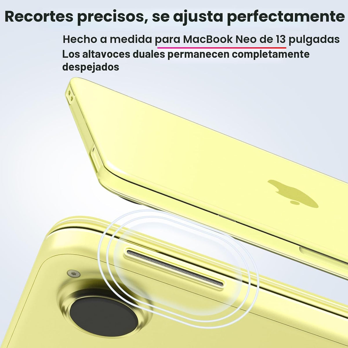Soonjet Invisible Armor - Funda para MacBook Neo de 13 pulgadas 202...