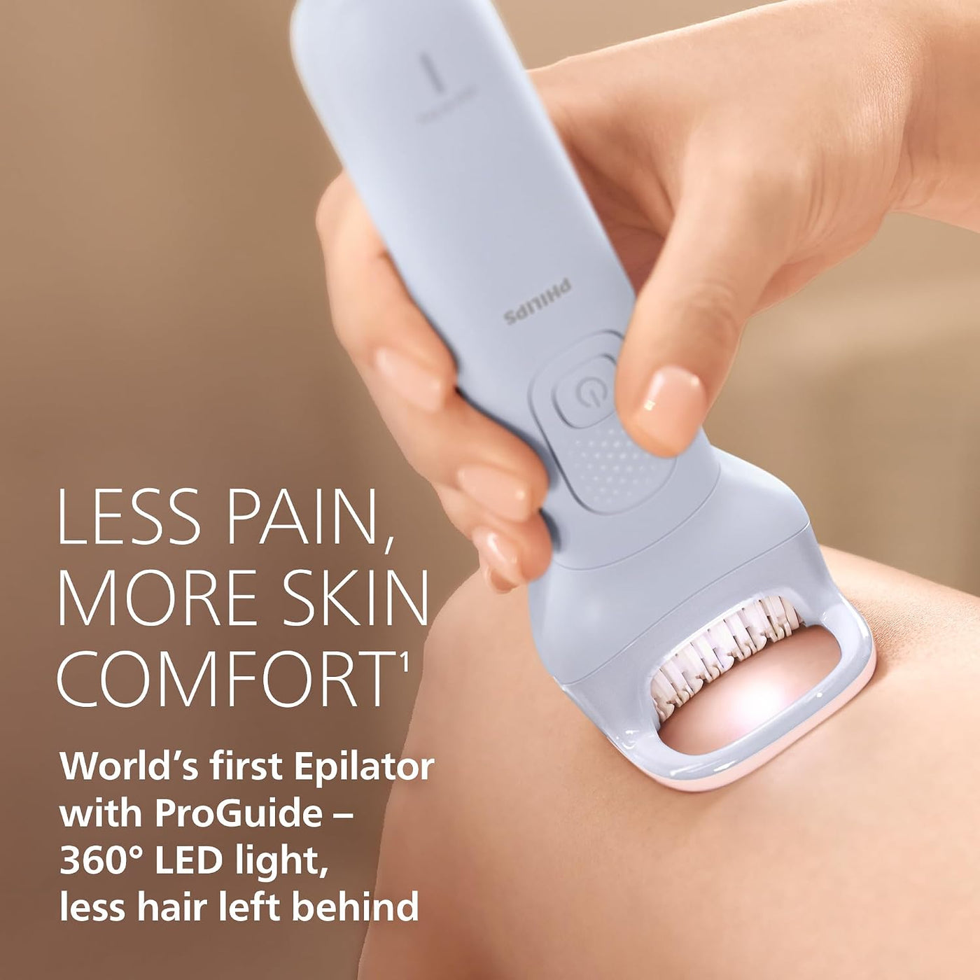 Philips Depiladora Serie 8000 - Depiladora eléctrica inalámbrica en...
