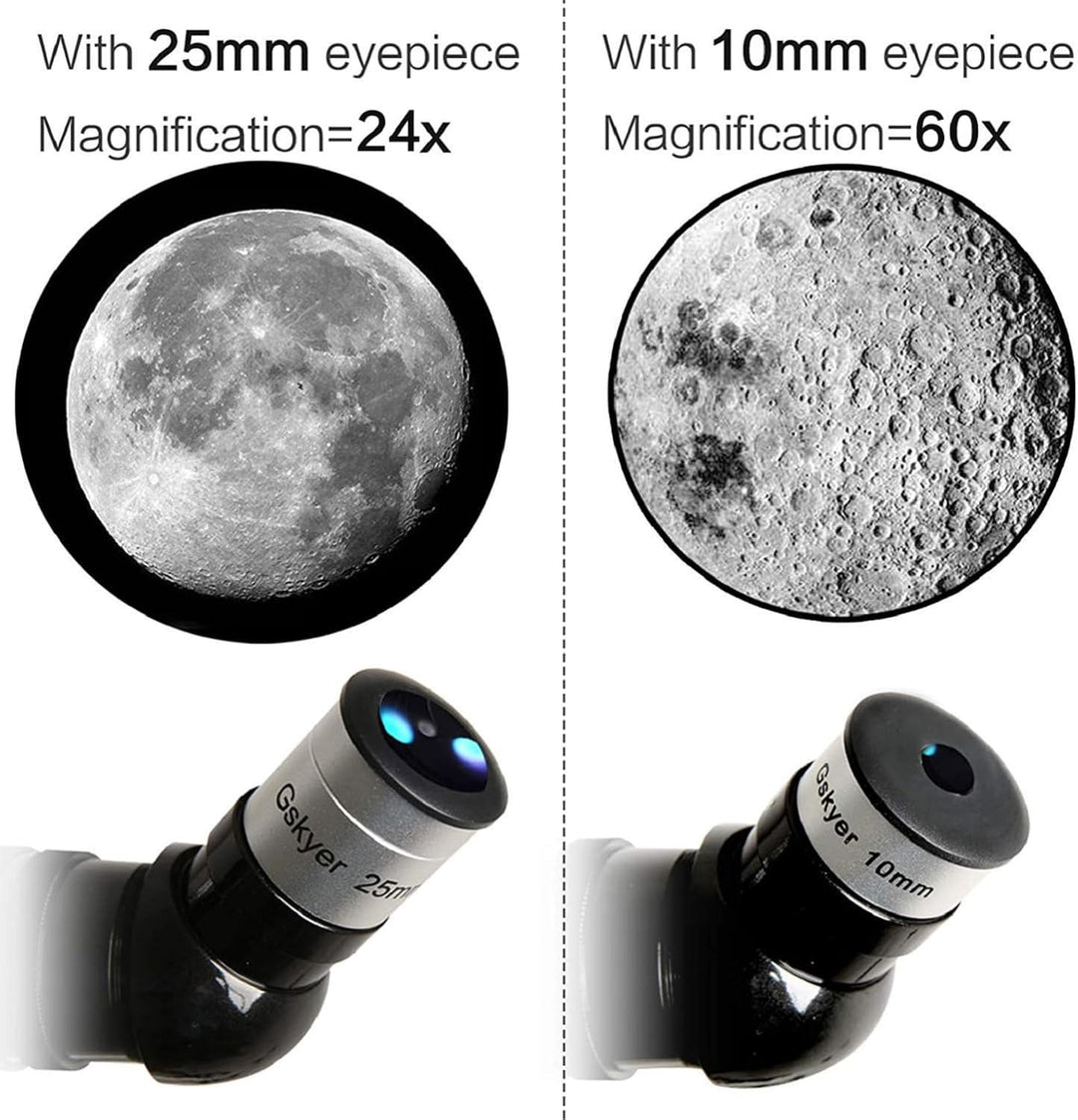Gskyer, telescopio refractor astronómico AZ de 600x90 mm; telescopi...