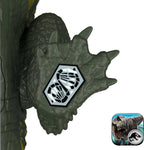 Mattel Jurassic World Wild Roar Stomatosuchus Figura de dinosaurio, L & S