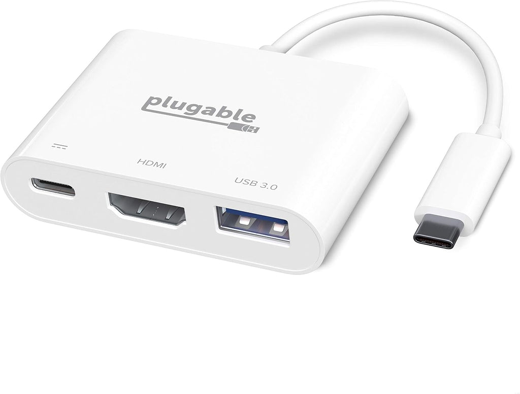 Plugable, USBC-MD103, hub USB 2.0, alimentado