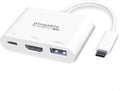 Plugable, USBC-MD103, hub USB 2.0, alimentado